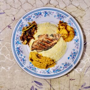 Fish Rice & Curry