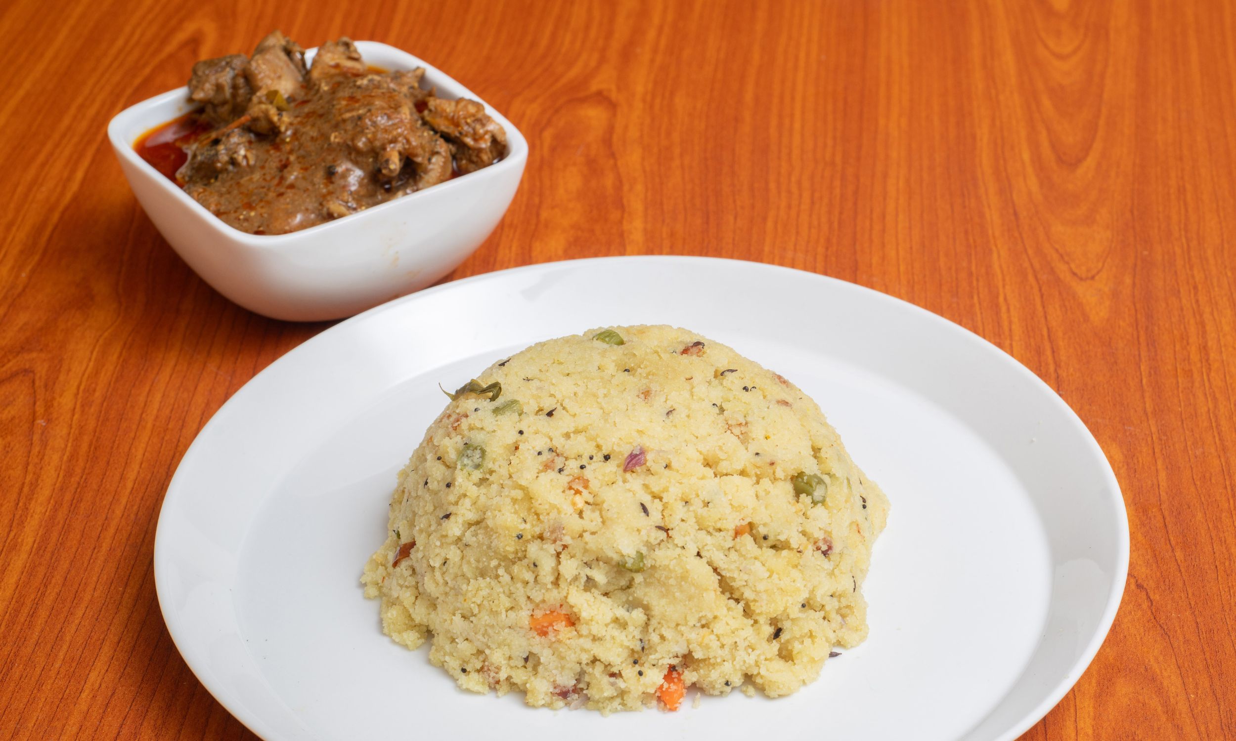 Upma with Chicken - Colombo