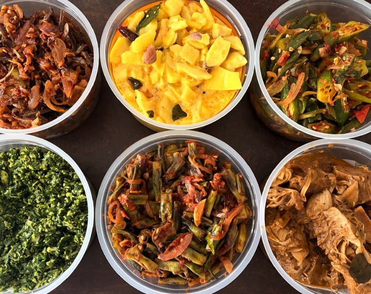 Christine's Kitchen homemade curry packs with rare Pola vegetables delivered fresh in Dehiwala and Mount Lavinia Colombo