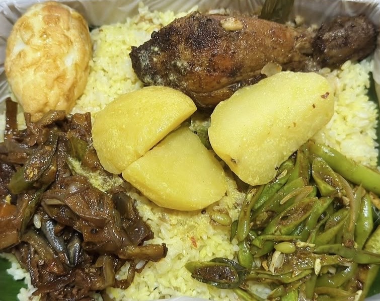 Christine's Kitchen homemade Rice and Curry pack delivered in Dehiwala and Mount Lavinia Colombo